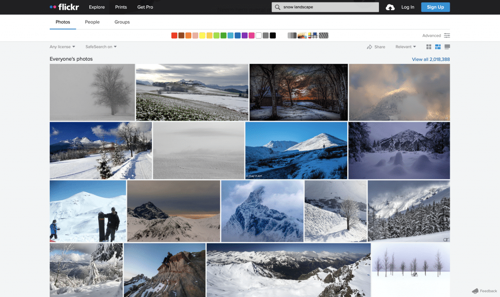 Fotograferen in de sneeuw
