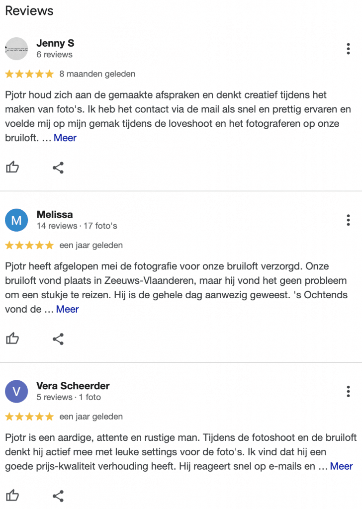 Bruiloft fotograferen